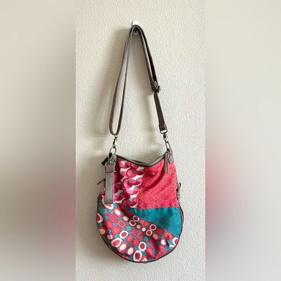 Desigual Boho Patchwork Crossbody Bag - Picture 5 of 10